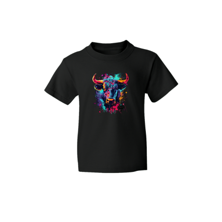T-shirt Enfant - 100%Toros - Mode Taurine Française