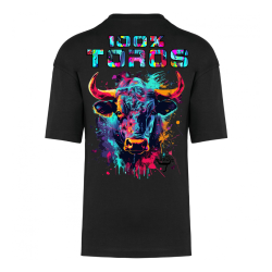 T-shirt "OVER-ART" - 100%Toros - Mode Taurine Française