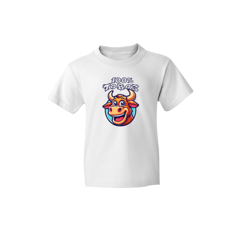 T-shirt Enfant - 100%Toros - Mode Taurine Française