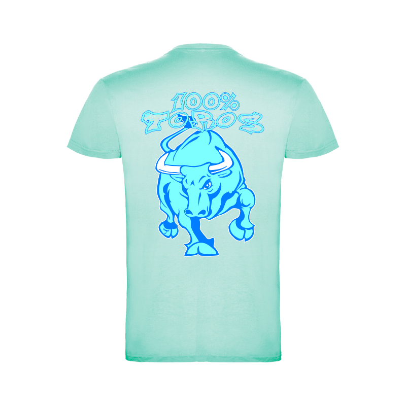 T-shirt "Force du Taureau" - 100%Toros - Mode Taurine Française
