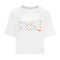 T-shirt femme "colors" - 100%Toros - Mode Taurine Française
