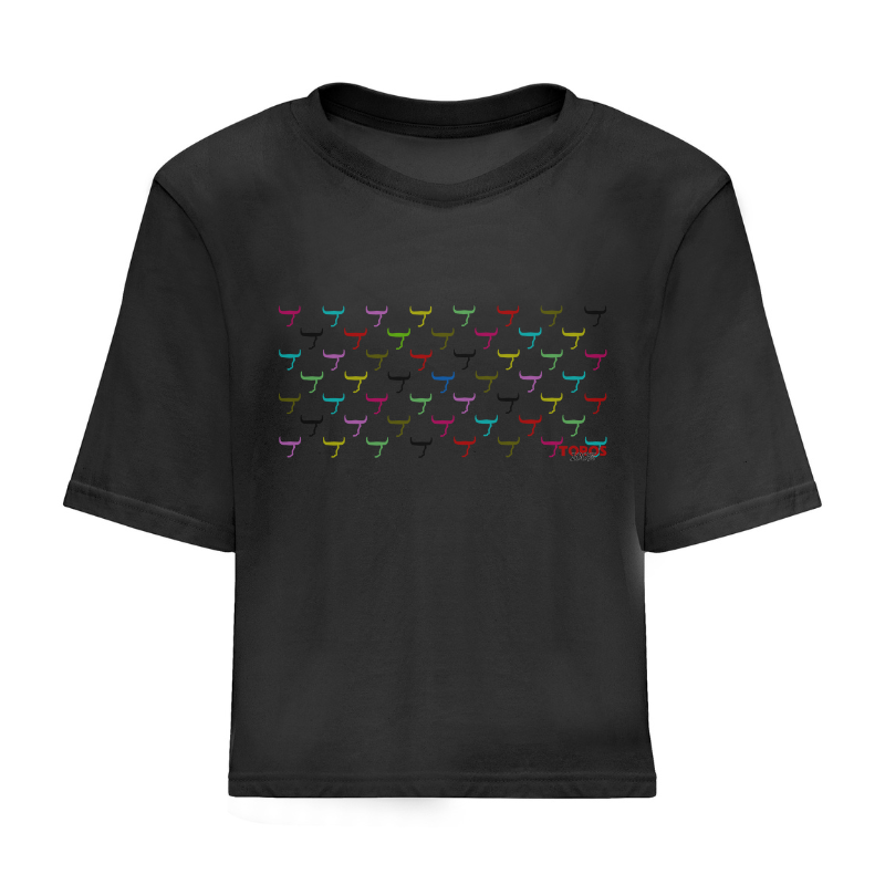 T-shirt femme "colors" - 100%Toros - Mode Taurine Française