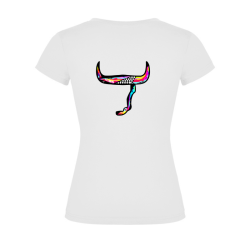 T-shirt femme "colors" - 100%Toros - Mode Taurine Française