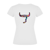 T-shirt femme "colors" - 100%Toros - Mode Taurine Française
