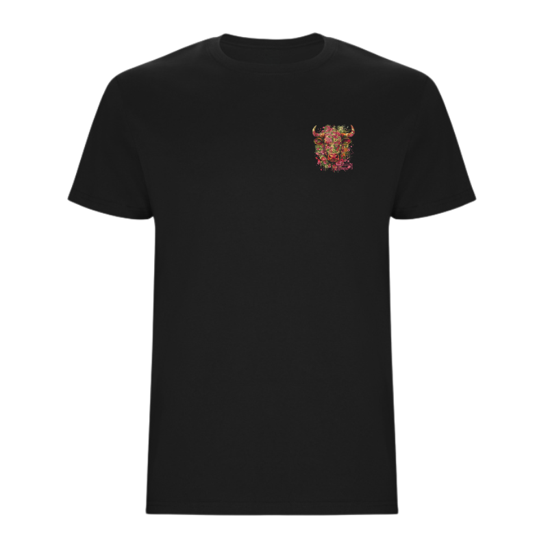 T-SHIRT HOMME 100%TOROS | FLOREAL | NOIR