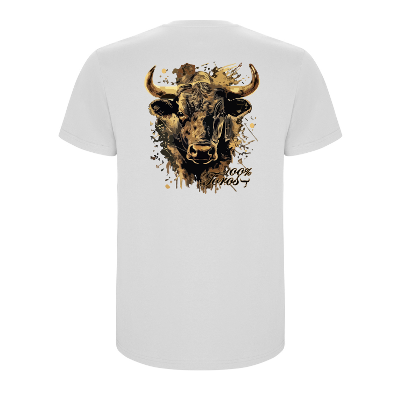 T-SHIRT HOMME 100%TOROS | HÉRITAGE | BLANC