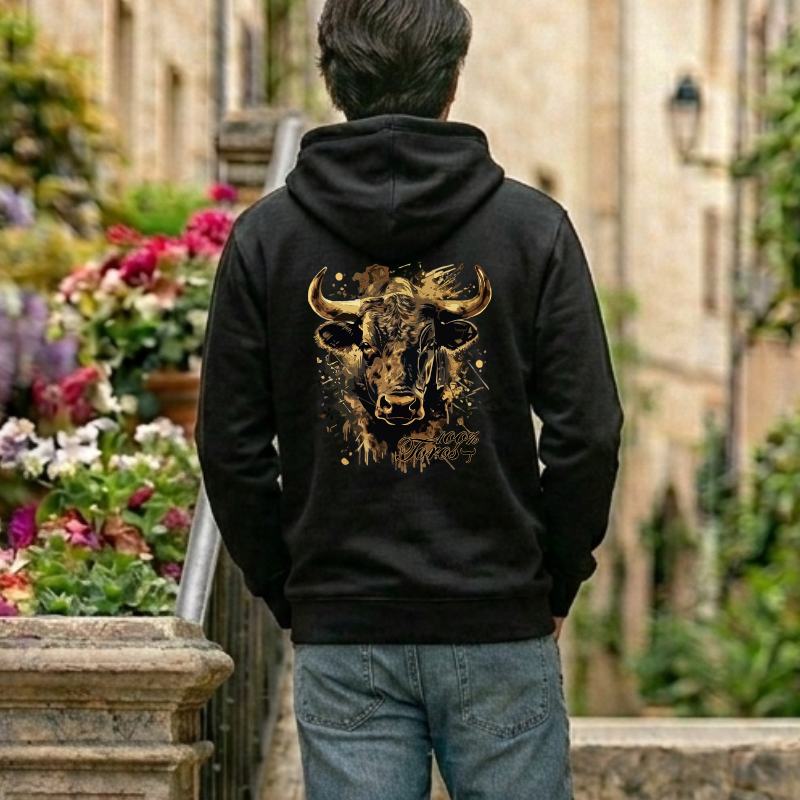 SWEAT HOMME 100%TOROS | HÉRITAGE | NOIR