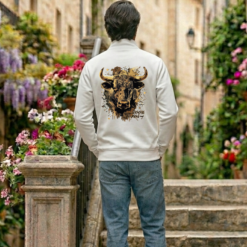 VESTE HOMME 100%TOROS | HÉRITAGE | BLANC