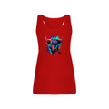 DÉBARDEUR FEMME 100%TOROS | ART COTON | ROUGE