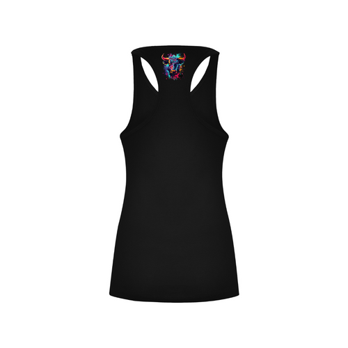 DÉBARDEUR FEMME 100%TOROS | ART COTON | NOIR