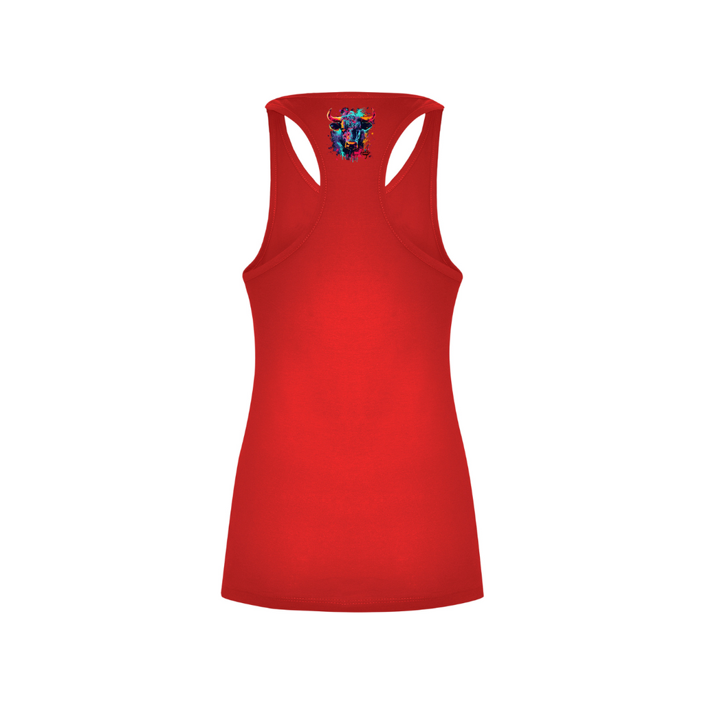DÉBARDEUR FEMME 100%TOROS | ART COTON | NOIR