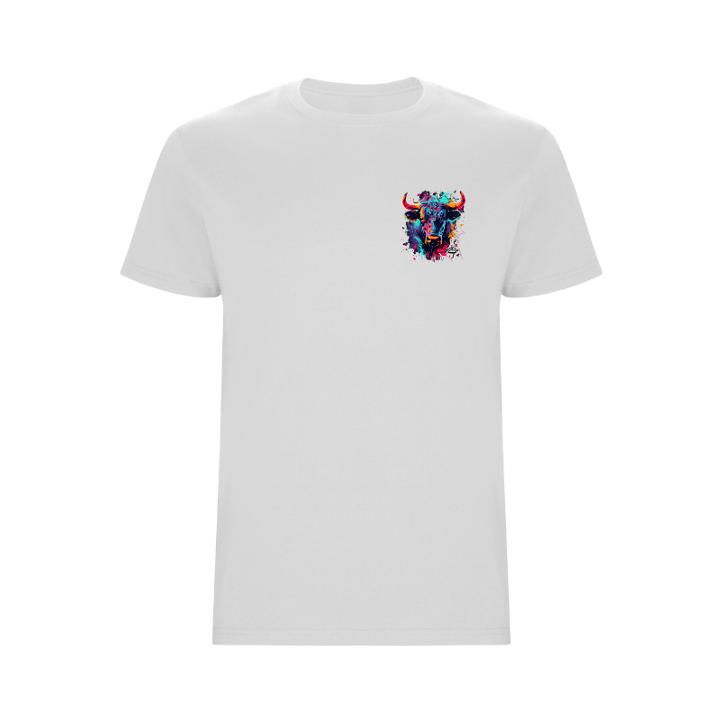 HOMME 100%TOROS | ART COTON | BLANC