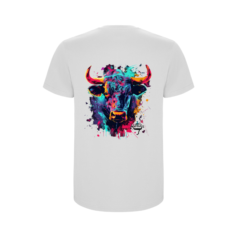 HOMME 100%TOROS | ART COTON | BLANC