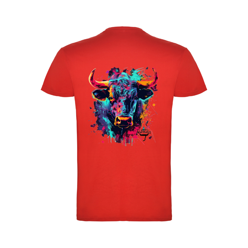 HOMME 100%TOROS | ART COTON | ROUGE