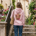 SWEAT FEMME 100%TOROS | FLOREAL | ROSE