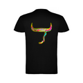 T-SHIRT HOMME 100%TOROS | INSTINCT CAMO| NOIR
