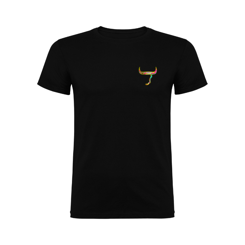 T-SHIRT HOMME 100%TOROS | INSTINCT CAMO| NOIR