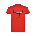 T-SHIRT HOMME 100%TOROS | INSTINCT | ROUGE