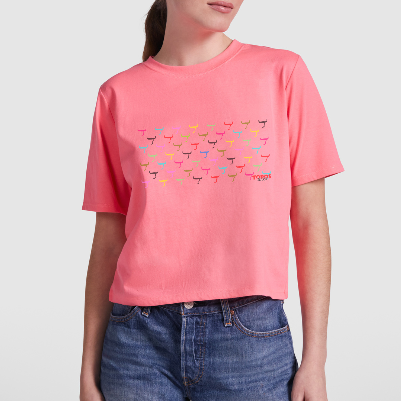 T-SHIRT FEMME 100%TOROS | COLORS