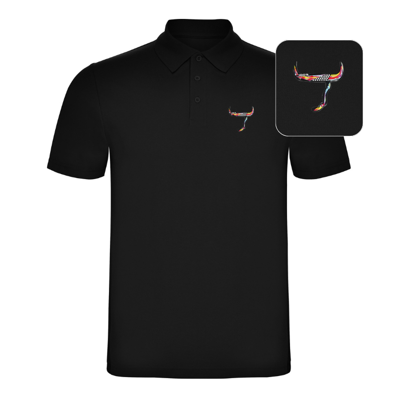 POLO HOMME 100%TOROS | INSTINCT | NOIR