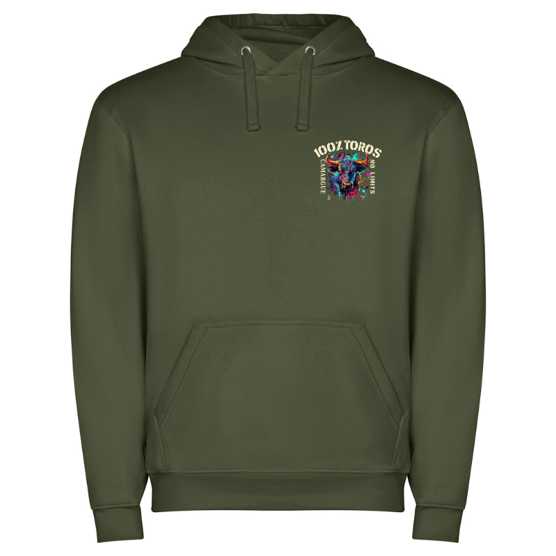 SWEAT FEMME 100%TOROS | CAMARGUE | CAMO