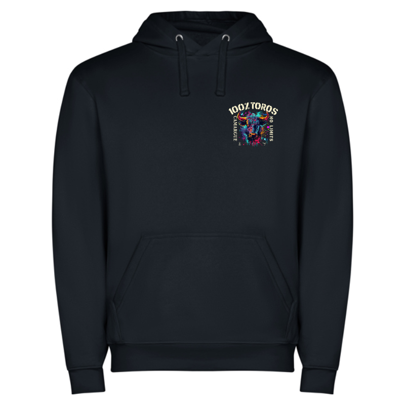 SWEAT FEMME 100%TOROS | CAMARGUE | MARINE