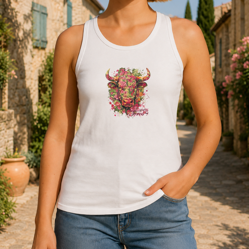 Débardeur Femme 100%Toros Floreal en coton