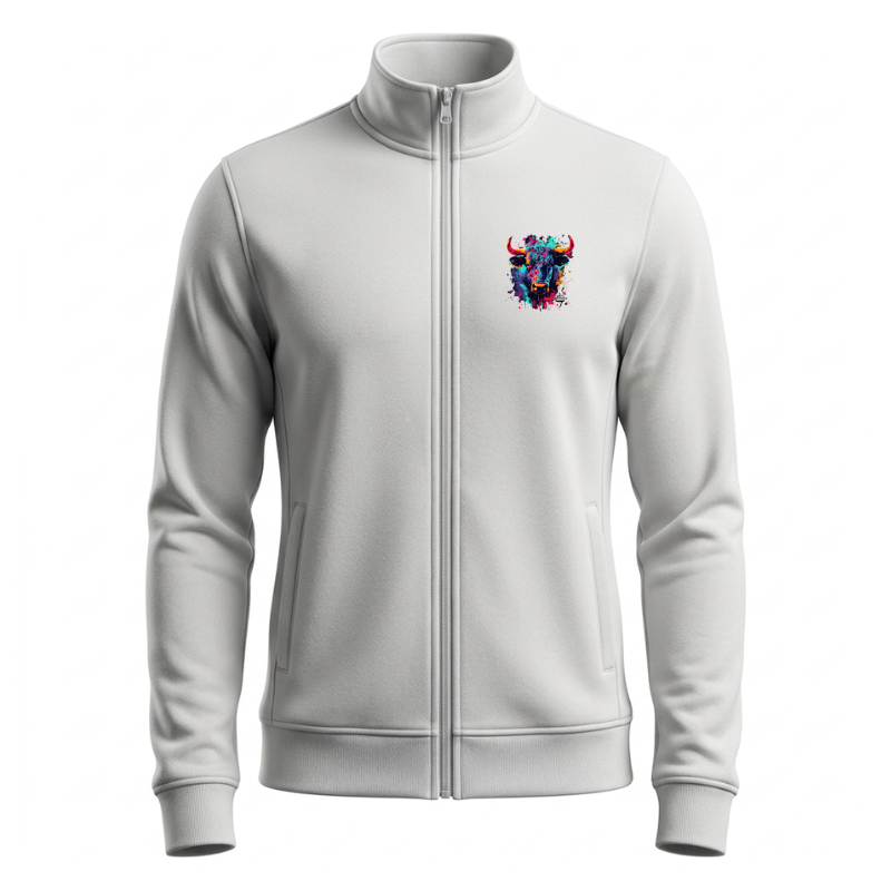 VESTE HOMME 100%TOROS | ART COTON | BLANC